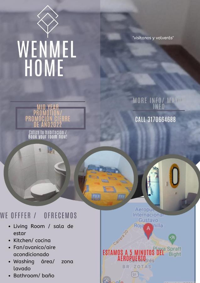 Wenmel Home San Andrés Dış mekan fotoğraf